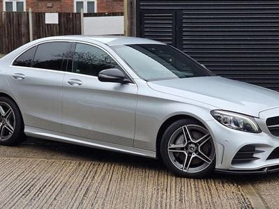 Used Mercedes C300 AMG line 258 HP (189 kW) 2020 Silver Sedan