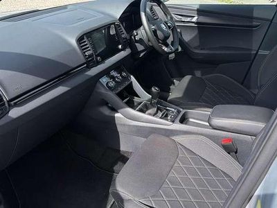 Used Skoda Karoq SportLine 150 HP (110 kW) 2023 Silver SUV