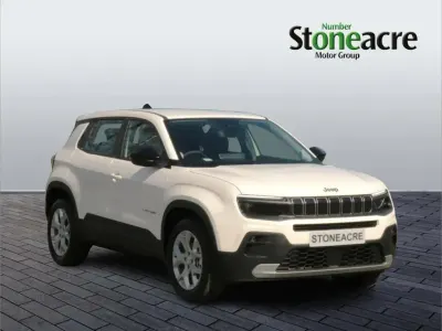 Ny Jeep Avenger Summit 100 HK (73 kW) 2026 Vit SUV