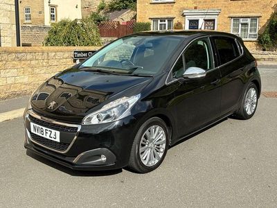 Black Used 2018 Peugeot 208 Allure Hatchback | £4,995 (Fair price)
