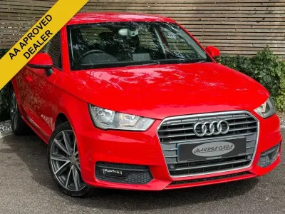 Used Audi A1 Sportback Sport 125 HP (91 kW) 2015 Red Hatchback