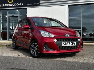 Used Hyundai i10 Premium 66 HP (48 kW) 2017 Red Hatchback
