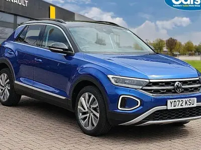 Used VW T-Roc Style 150 HP (110 kW) 2022 Blue SUV