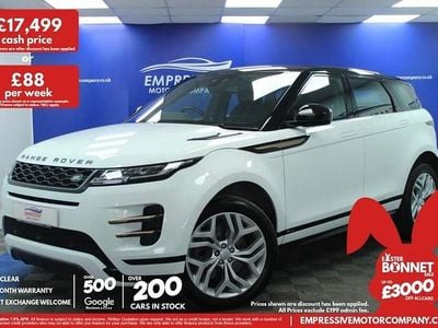 Used Land Rover Range Rover evoque R-Dynamic 2019 White SUV