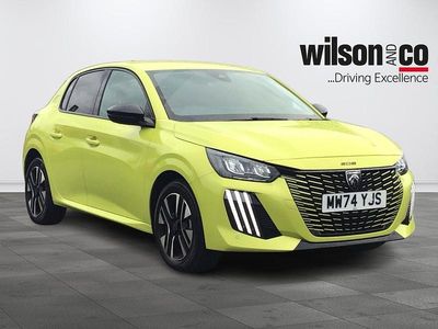 Used Peugeot 208 Allure 2024 Yellow Hatchback