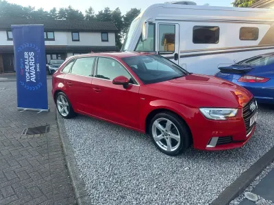 Used Audi A3 Sportback Sport 150 HP (110 kW) 2017 Red Hatchback