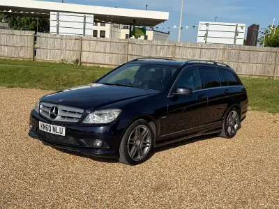 Used Mercedes C250 Elegance 204 HP (150 kW) 2010 Blue Estate