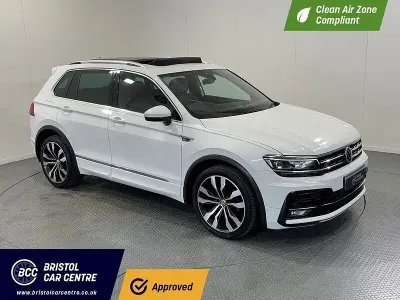 Używany VW Tiguan R-line 150 KM (110 kW) 2017 Biały SUV