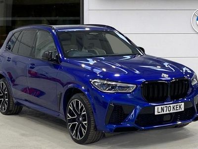 Blue Used 2020 BMW X5 M Competition Edition SUV | £68,400 (Expensive)