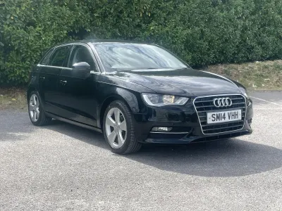 Used Audi A3 Sportback Sport 150 HP (110 kW) 2014 Black Hatchback
