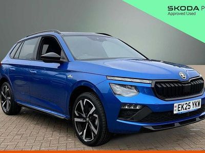 Used Skoda Kamiq Monte Carlo 116 HP (85 kW) 2025 Blue SUV