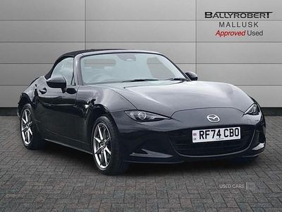Used Mazda MX5 Exclusive-Line 132 HP (97 kW) 2025 Black Cabriolet