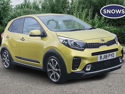 Used Kia Picanto X-Line 83 HP (61 kW) 2018 Green Hatchback
