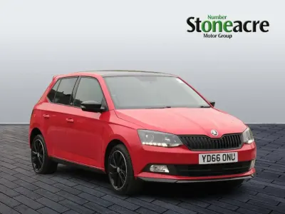 Usado Skoda Fabia Monte Carlo 90 HP (66 kW) 2016 Vermelho Citadino