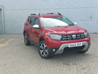 Second-hand Dacia Duster Prestige 100 CP (73 kW) 2022 Roșu SUV