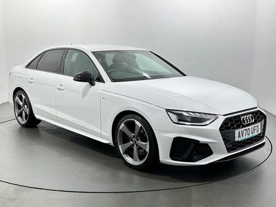 Used Audi A4 Black Edition 150 HP (110 kW) 2020 White Sedan