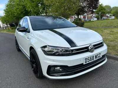 Usado VW Polo R-line 95 HP (69 kW) 2018 Branco Citadino