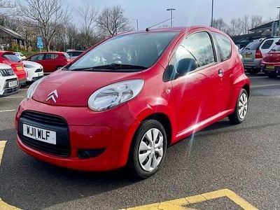 Used Citroën C1 VTR Sport 68 HP (50 kW) 2011 Red Hatchback