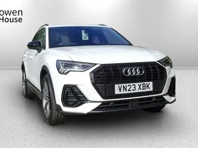 Used Audi Q3 Black Edition 150 HP (110 kW) 2023 White SUV