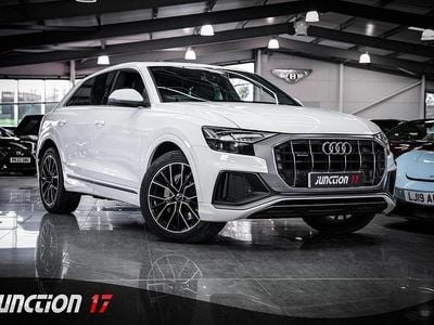 White Used 2019 Audi Q8 S-Line SUV | £33,475 (Good price)