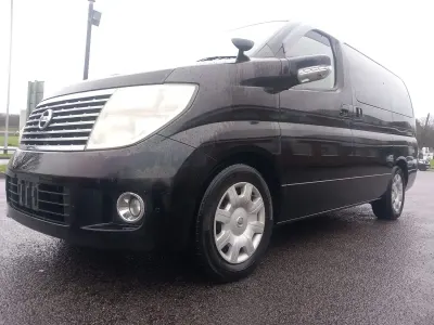 Used Nissan Elgrand 2007 Black MPV