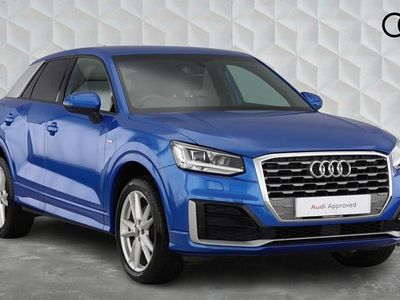 Used Audi Q2 S-Line 150 HP (110 kW) 2017 Blue SUV