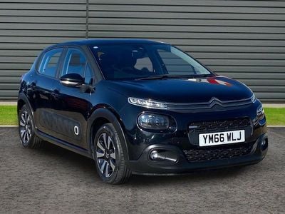 Used Citroën C3 Feel 82 HP (60 kW) 2017 Black Hatchback