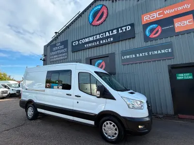 Used Ford Transit Trend 2021 White Van
