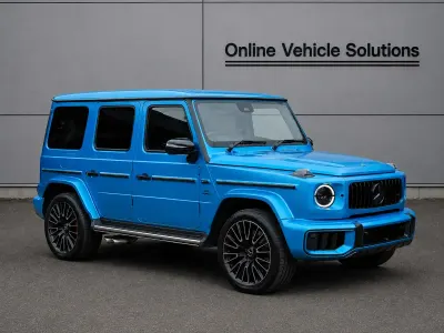 Used Mercedes G63 AMG Edition 585 HP (430 kW) 2025 Blue SUV