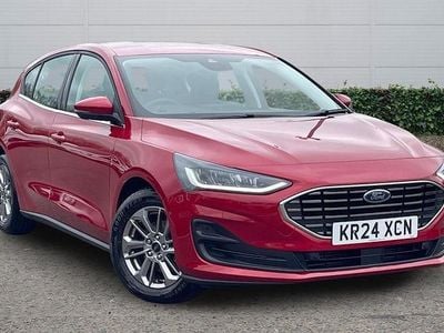 Used Ford Focus Titanium 125 HP (91 kW) 2024 Red Hatchback