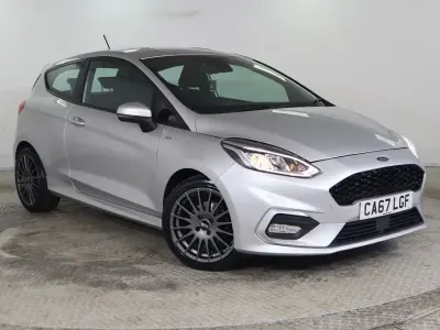 Used Ford Fiesta ST-Line 100 HP (73 kW) 2018 Silver Hatchback