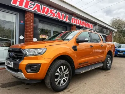 Usado Ford Ranger Wildtrack 2020 Laranja Pickup