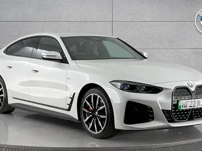Used BMW i4 M Sport 246 kW (335 HP) 2022 White Sedan