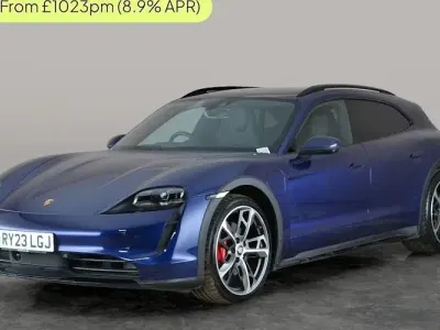 Used Porsche Taycan Cross Turismo 419 kW (571 HP) 2023 Blue Estate