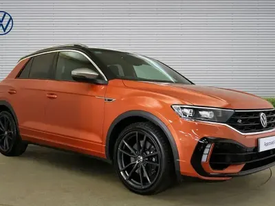 Used VW T-Roc R 300 HP (220 kW) 2021 Orange SUV