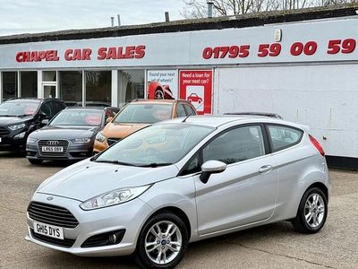 Used Ford Fiesta Zetec 2015 Silver Hatchback