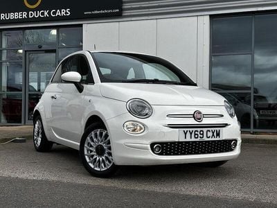 Used Fiat 500 Lounge 69 HP (50 kW) 2019 White Hatchback