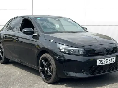 Used Vauxhall Corsa Ultimate 100 HP (73 kW) 2025 Black Hatchback