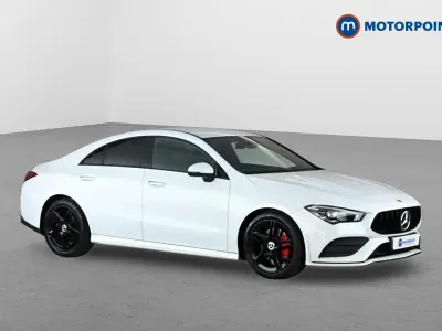 Used Mercedes CLA200 AMG Line Premium 2020 White Coupe