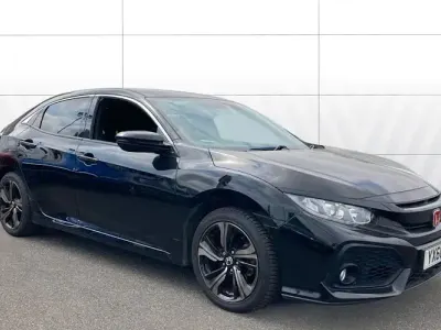 Used Honda Civic SR 126 HP (92 kW) 2018 Black Hatchback