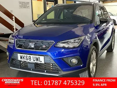 Used Seat Arona FR 115 HP (84 kW) 2018 Blue SUV