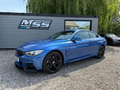 Used BMW 435 M Sport 313 HP (230 kW) 2016 Blue Coupe