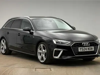 Used Audi A4 S-Line 2024 Black Estate