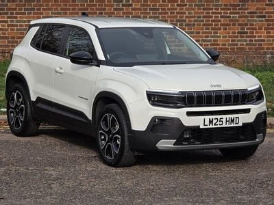 White New 2025 Jeep Avenger Summit SUV | £23,499 (Good price)