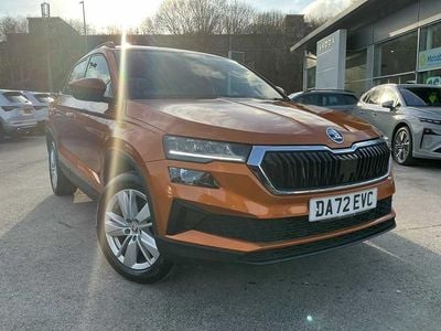 Used Skoda Karoq SE Drive 110 HP (80 kW) 2023 Orange SUV