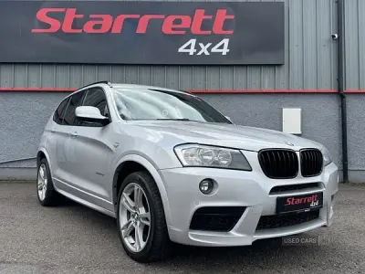 Used BMW X3 M Sport 184 HP (135 kW) 2012 Silver SUV