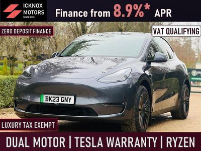 Used Tesla Model Y Long Range AWD 378 kW (514 HP) 2023 Grey SUV