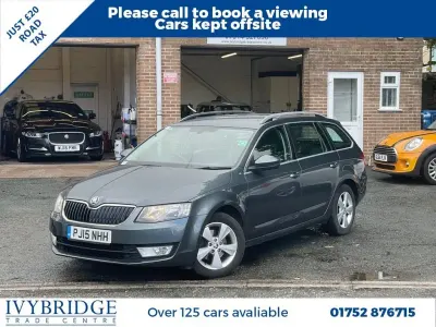 Used Skoda Octavia Business Line 110 HP (80 kW) 2015 Grey Estate