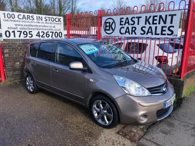 Used Nissan Note N-TEC 110 HP (80 kW) 2010 Beige Hatchback
