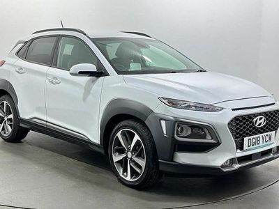 Used Hyundai Kona Premium 177 HP (130 kW) 2018 White SUV